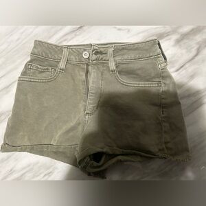Arizona Jean Company Green jeans shorts size 4